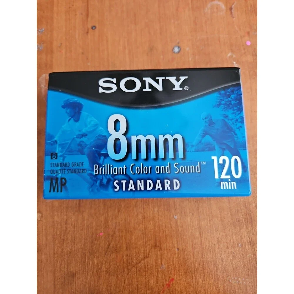 Sony P6-120MPL 120 Min 8mm Standard Video Cassette New Sealed x2